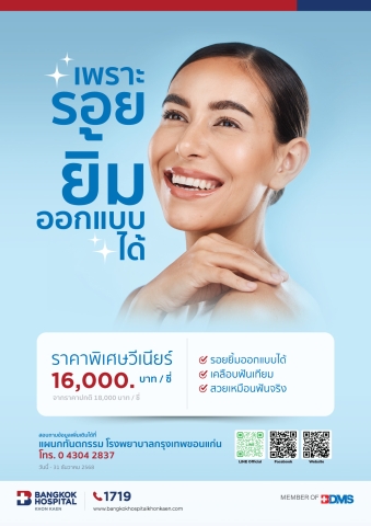 เพราะรอยยิ้มออกแบบได้  ราคาพิเศษวีเนียร์